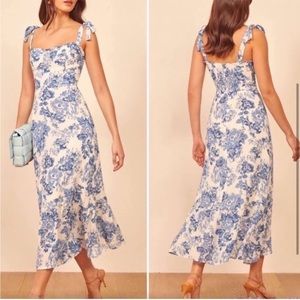 Reformation Nikita Pompadour dress